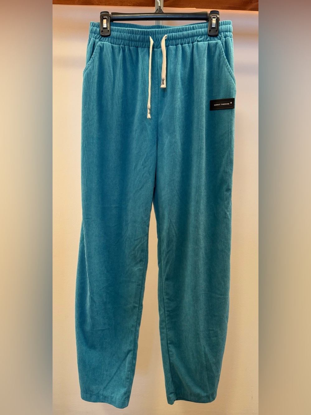 Women’s Teal Corduroy Boot Cut Pants